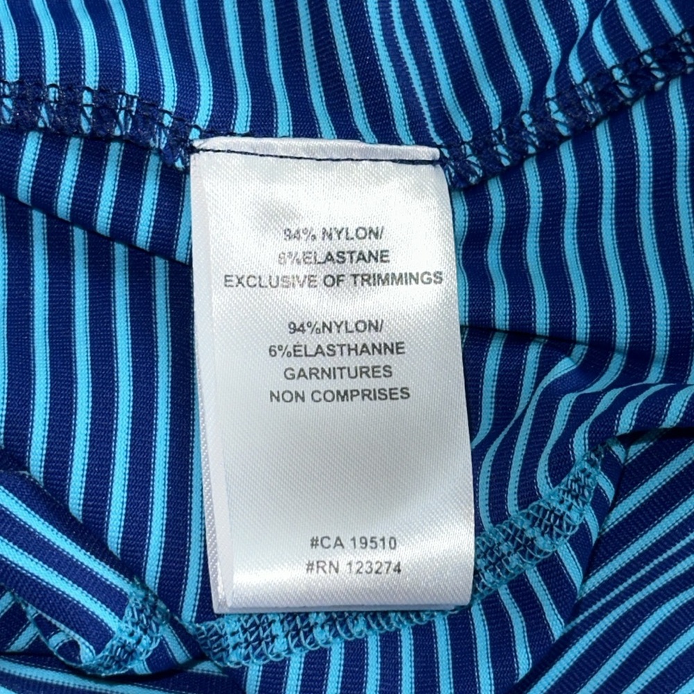 NWT LOLE Women's Blue Striped Ski Jacket Size Extra Small - Picture 14 of 16